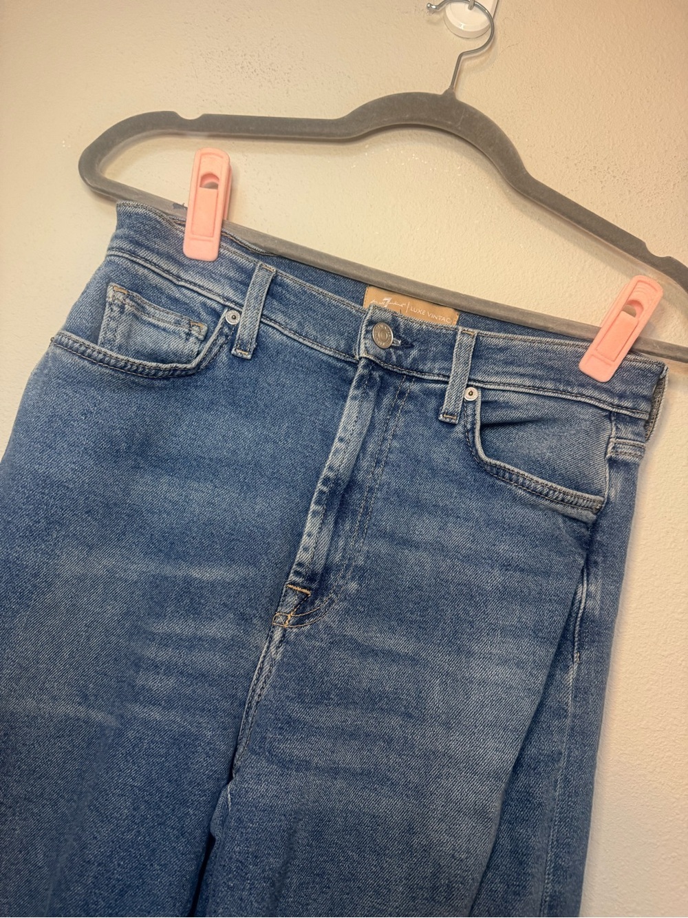 Seven for All Mankind Luxe Vintage The Ultra High Rise Jo Jeans - Picture 3 of 9